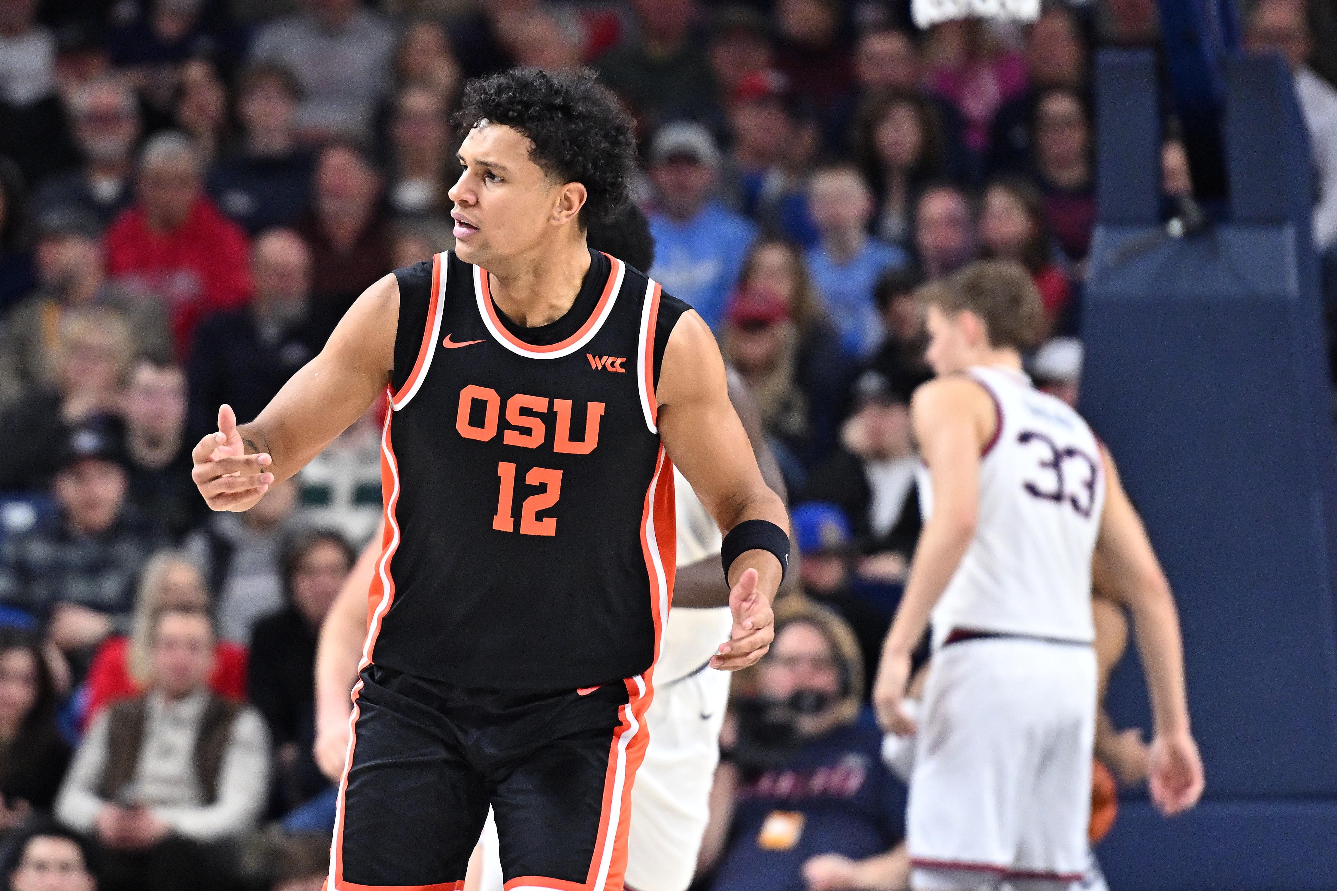 Oregon State transfer Michael Rataj could star for Baylor in 2025-26. (Photo Credit: IMAGN)